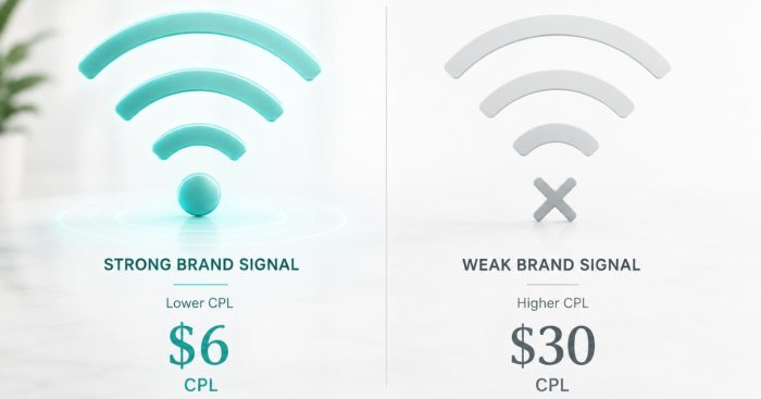 brand-vs-no-brand-cpl-tiktok-medspa-comparison
