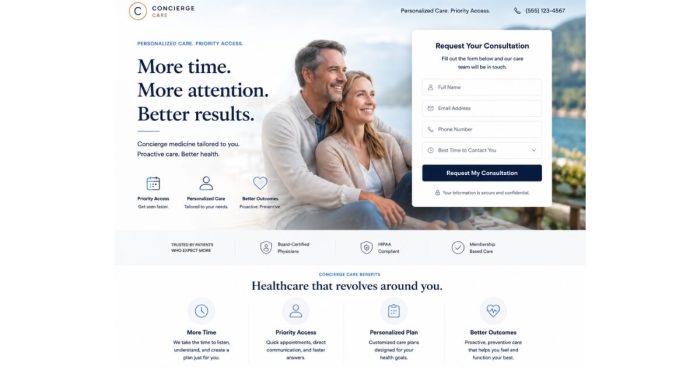 cash-pay-clinic-landing-page-form-placement
