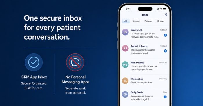 clinic-crm-app-replaces-personal-cell