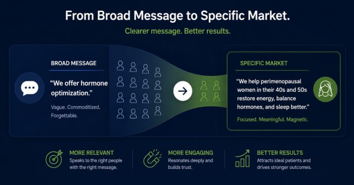 message-then-market-niche