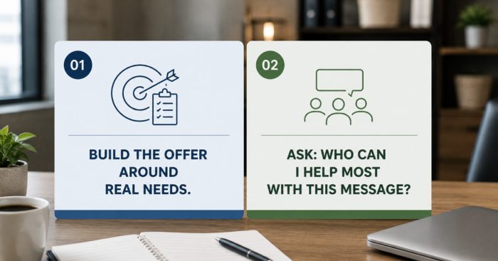 offer-then-audience-message