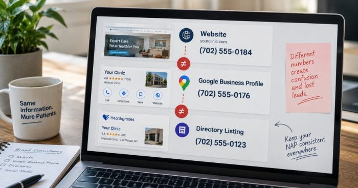 rotating-phone-number-nap-consistency-clinic-seo
